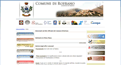 Desktop Screenshot of comune.rofrano.sa.it